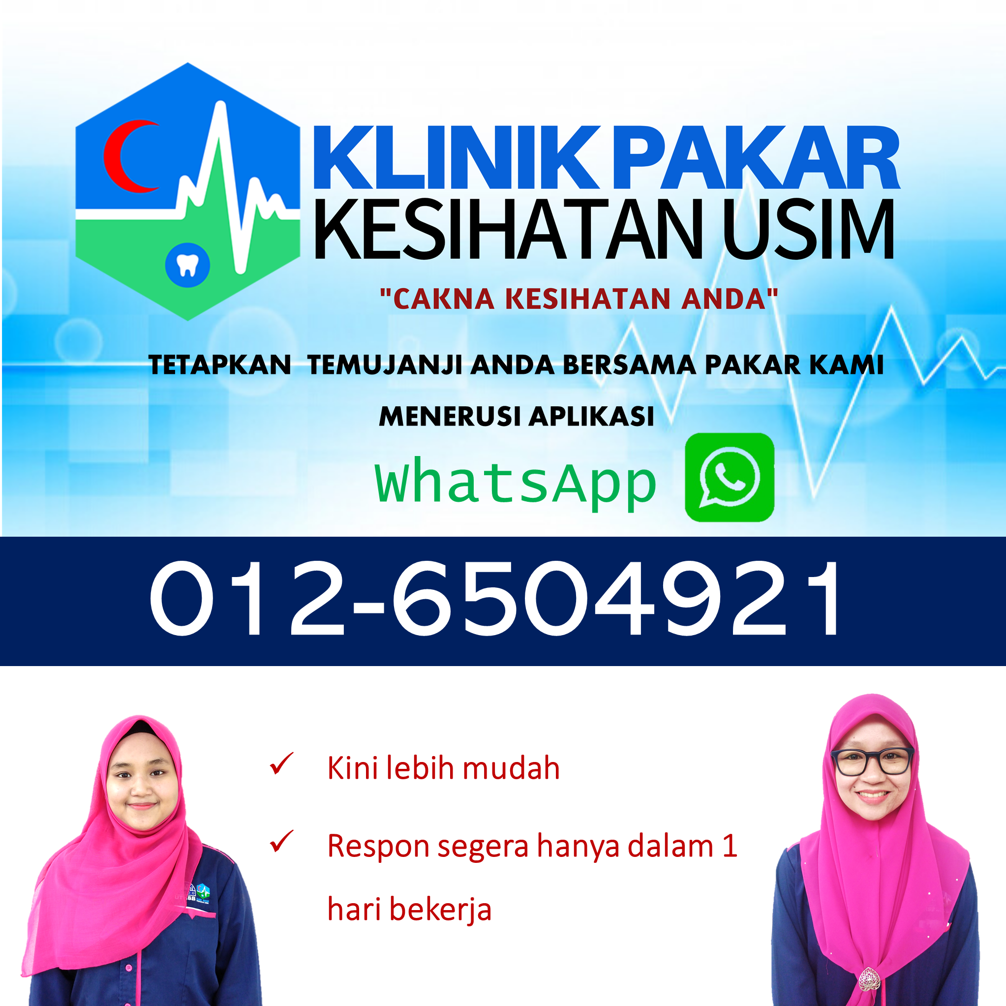 Whatsapp Klinik Pakar Kesihatan